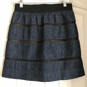EUC Denim mini skirt The Limited Jodi Arnold